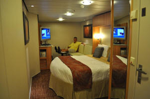 equinox celebrity cabin inside